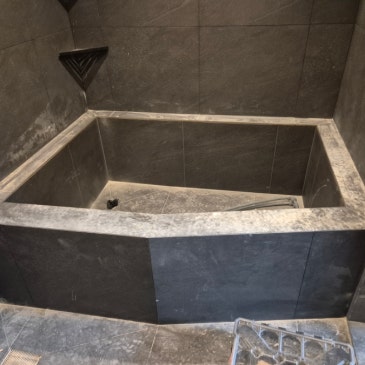 부산 서면 아파트 히노끼욕조 현장 사진